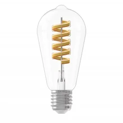 Ampoule LED à filament connectée Smart RGBW E27 4,9W 280lm Calex