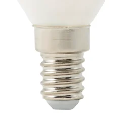Ampoule LED à filament flamme E14 470lm 3.4W = 40W Ø3.5cm Diall blanc neutre