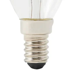 Ampoule LED à filament flamme E14 250lm 1.8W = 25W Ø3.5cm Diall blanc chaud