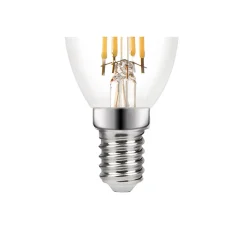 Ampoule LED à filament flamme E14 550lm 4W = 44W Ø3.5cm Diall blanc chaud