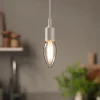 Ampoule LED à filament flamme torsadée E14 250lm 1.8W = 25W Ø3.5cm Diall blanc chaud