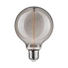 Ampoule LED à filament Floating Shine forme globe E27 90lm 2,8W ⌀9,5cm blanc extra chaud, fumé Paulmann
