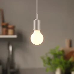 Ampoule LED à filament mini globe E14 470lm 3.4W = 40W Ø4.5cm IPX4 Diall blanc chaud