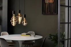 Ampoule LED à filament Paris gold or dimmable E27 320lm 4W IP20 blanc chaud ⌀20 x H.40,5cm Calex