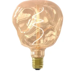 Ampoule LED à filament spirale E27 Organic Neo 150lm 4W blanc extra chaud ⌀12,5cm Calex