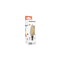 Ampoule LED à filament torsadé 4W E14 3000K