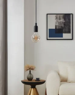 Ampoule LED à filaments torsadés globe E27 G95 806lm blanc chaud Eglo