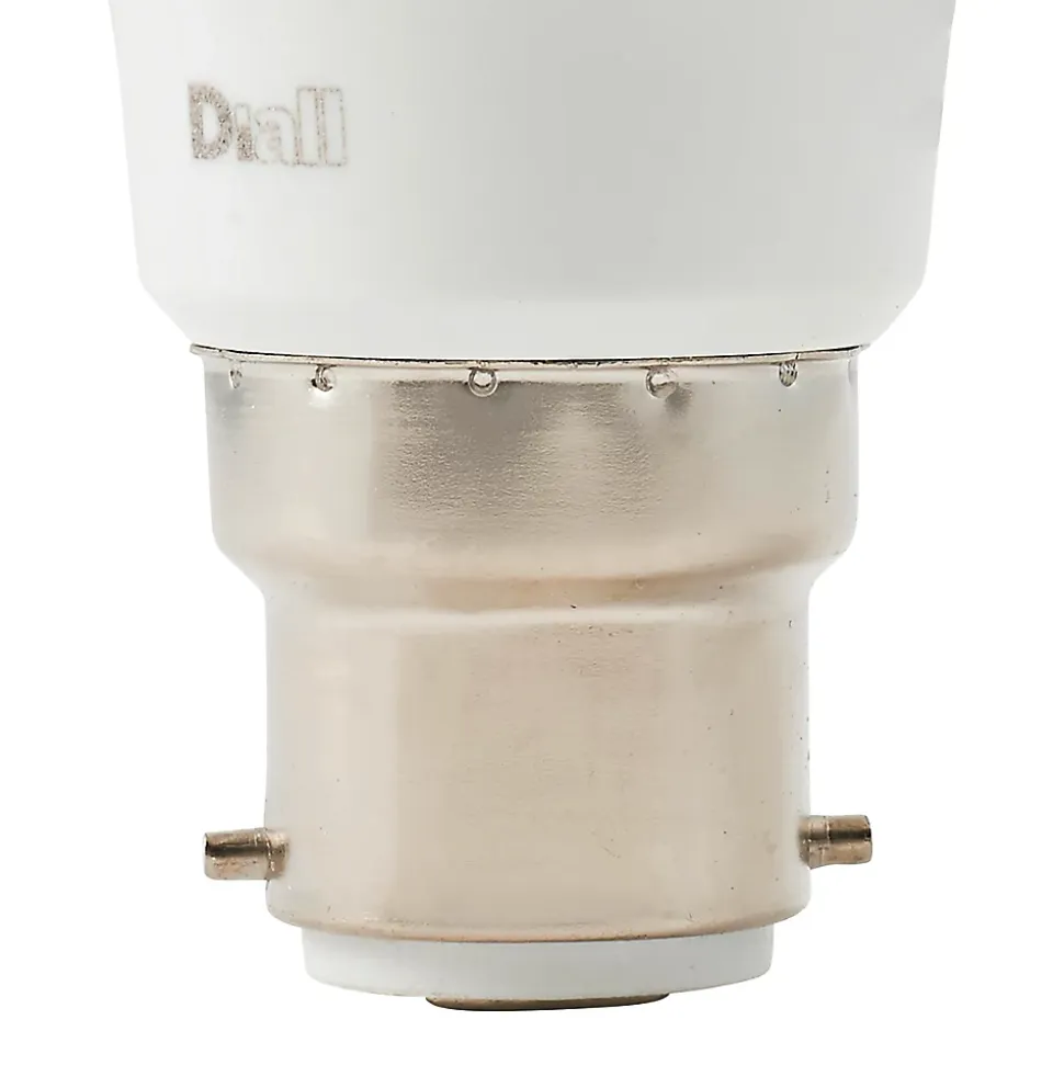 Ampoule LED A60 B22 1055lm 9.5W = 75W Ø6cm Diall blanc neutre