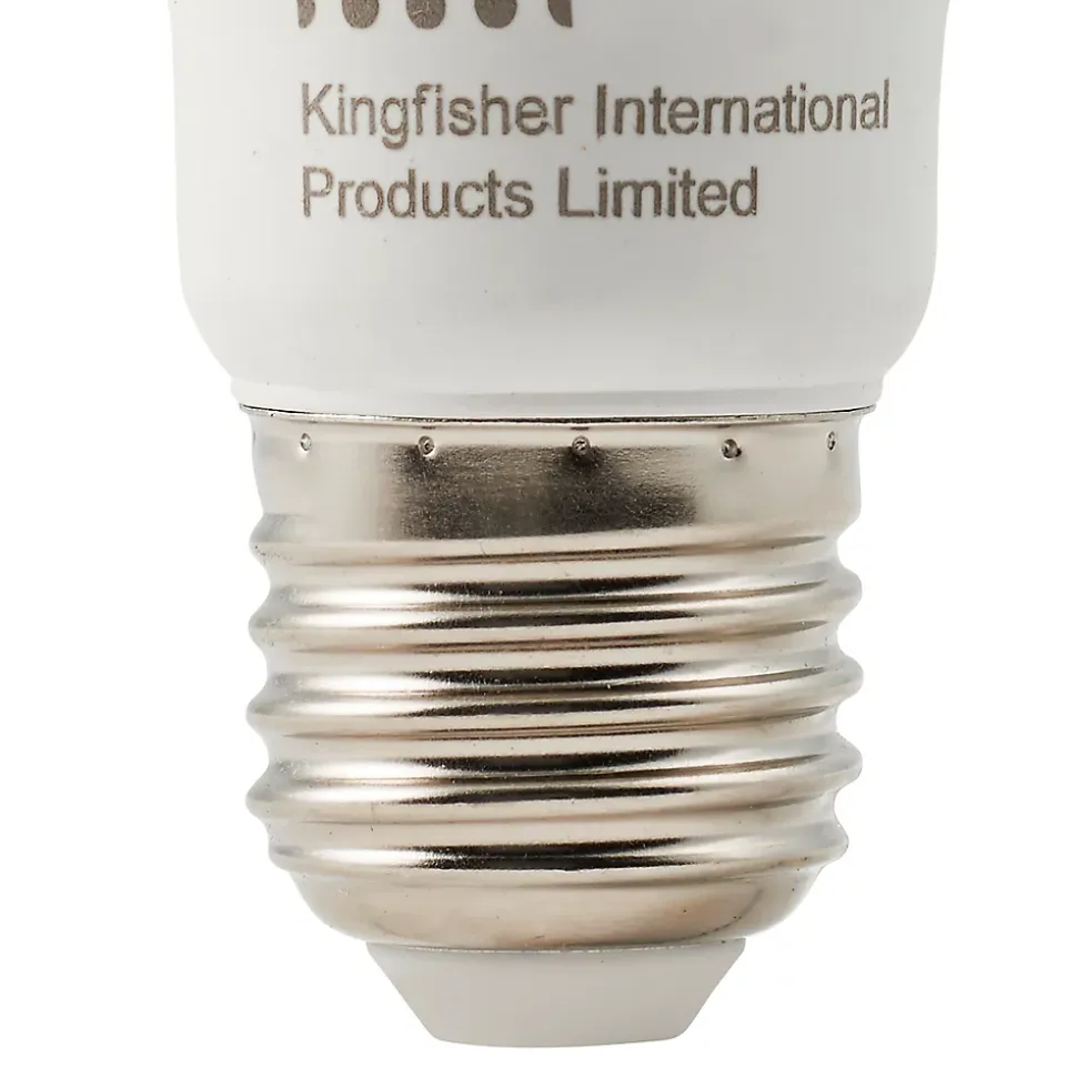 Ampoule LED A60 E27 470lm 4.8W = 40W Ø6cm blanc chaud