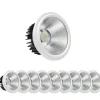 Ampoule LED AR111 20W COB Rond - SILUMEN - Blanc Chaud 2300k - 3500k - Réflecteur - Spot