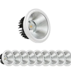 Ampoule LED AR111 20W COB Rond - SILUMEN - Blanc Chaud 2300k - 3500k - Réflecteur - Spot