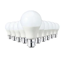 Ampoule LED B22 9W 220V A60 - SILUMEN - Blanc chaud - 270