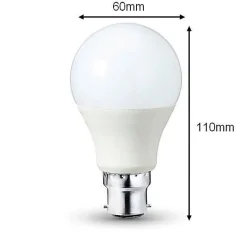 Ampoule LED B22 9W 220V A60 - SILUMEN - Blanc Neutre 4200k - 270