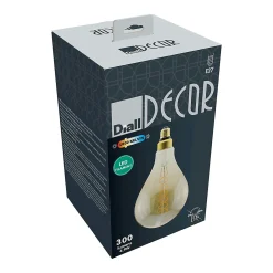 Ampoule LED Ballon E27 300lm 5W = 28W Ø16cm Diall blanc chaud