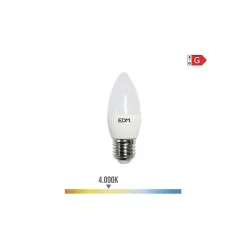 Ampoule LED bougie - EDM - 5W 400 lm 4000k - lumière du jour