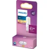 Ampoule LED capsule G9 470lm 3.7W = 40W IP20 blanc chaud Philips