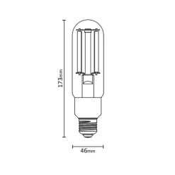 Ampoule LED Éclairage Public E27 18W 2700lm - Blanc Neutre 4000K - 5500K - SILAMP