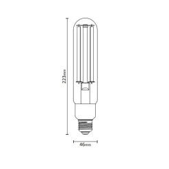 Ampoule LED Éclairage Public E27 28W 4000lm - Blanc Neutre 4000K - 5500K - SILAMP