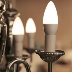 Ampoule LED Connectée WiFi E14 5.5W RGBW C37 (Pack de 5) - SILAMP