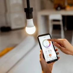Ampoule LED Connectée WiFi E27 4.5W G45 RGBW - SILAMP