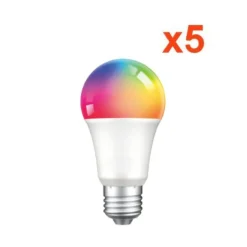 Ampoule LED Connectée WiFi E27 4.5W G45 RGBW (Lot de 5) - SILAMP