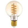 Ampoule LED décorative ambré E27 806lm blanc chaud 8W Eglo