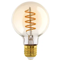 Ampoule LED décorative ambré E27 806lm blanc chaud 8W Eglo
