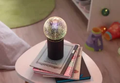 Ampoule LED décorative globe Cosmos globe G95 E27 1,5W 60lm ⌀9,5 x H.13cm blanc chaud Girard Sudron