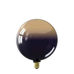 Ampoule LED décorative XXL Kalmar verre noir et or dimmable E27 3,5W 80lm Calex