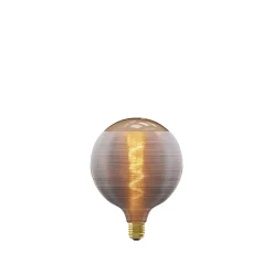 Ampoule LED décorative XXL Silk Series verre gris titane dimmable E27 4W 80lm Calex