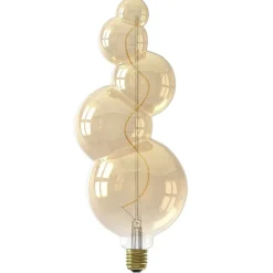 Ampoule LED décorative XXL Alicante verre doré dimmable E27 4W 130lm Calex