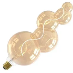 Ampoule LED décorative XXL Alicante verre doré dimmable E27 4W 130lm Calex