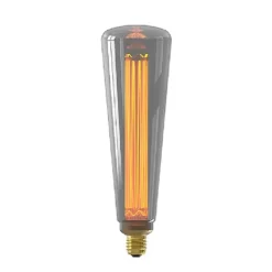 Ampoule LED décorative XXL Royal Kinna verre gris dimmable E27 4W 60lm Calex