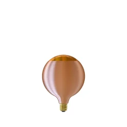 Ampoule LED décorative XXL Silk globe verre doré dimmable E27 4W 140lm Calex