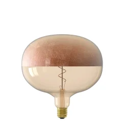 Ampoule LED décorative XXL Boden verre cuivré craquelé dimmable E27 4W 100lm Calex