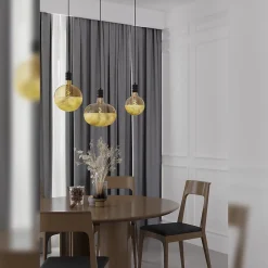 Ampoule LED décorative XXL Special G125 verre doré dimmable E27 4W 120lm Calex