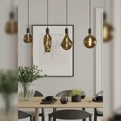 Ampoule LED décorative XXL Kalmar verre marron dimmable E27 5W 130lm Calex