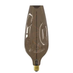 Ampoule LED décorative XXL Barcelona verre marron dimmable E27 4W 80lm Calex