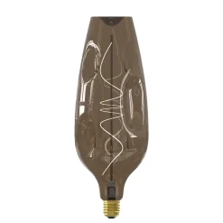 Ampoule LED décorative XXL Barcelona verre marron dimmable E27 4W 80lm Calex