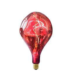 Ampoule LED décorative XXL Flambloyant verre violet dimmable E27 6W 30lm Calex