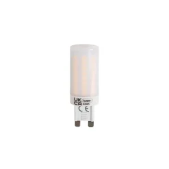 Ampoule LED dimmable 3 étapes G9 opale 4,5W 500LM 4000K