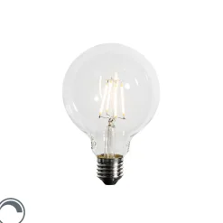 Ampoule LED E27 à intensité variable 3 niveaux G95 4W 450lm 2700K