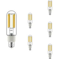 Ampoule LED E27 - SILUMEN - T46 - 28W - Blanc Neutre 4000K - 5500K - Pack de 6