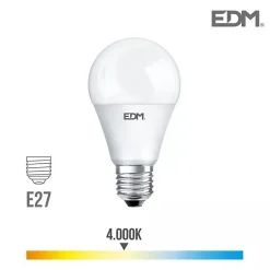 Ampoule LED E27 - 10W 932lm - Lumière du jour 4000K - 6x10,8cm
