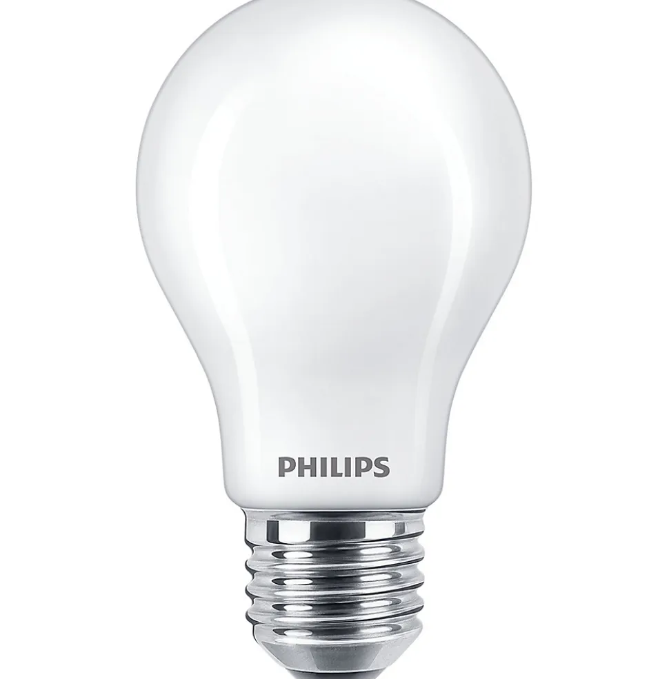 Ampoule LED E27 A60 806lm 7W = 60W IP20 blanc chaud Philips