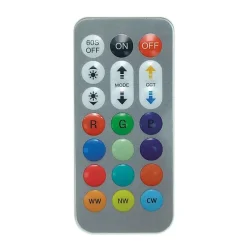 Ampoule LED E27 A60 8.5W RGBW avec Télécommande - SILAMP