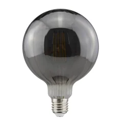 Ampoule LED E27 ballon à filament linéaire fumé blanc neutre Jacobsen