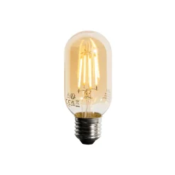 Ampoule LED E27 dimmable dorée T45 4W 300 lm 2200K