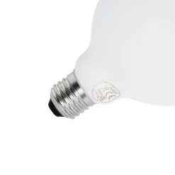 Ampoule LED E27 dimmable G95 mate 4W 430lm 2200-4000K