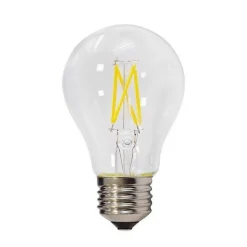 Ampoule LED E27 Dimmable 6W A60 Filament - Blanc Chaud 2300K - 3500K - SILAMP